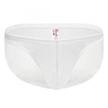 Generic Men's Mesh Power Net Men Transparent Briefs Underwear (White)