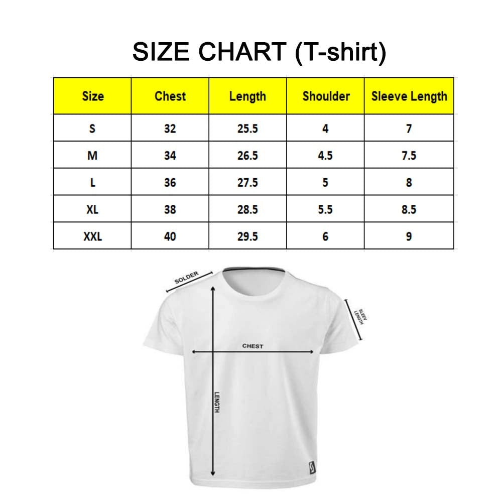Generic Men's PC Cotton I Survived Corornavirus 2020 Printed T Shirt (Color: White, Thread Count: 180GSM)