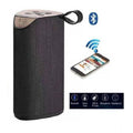 Generic Plastic Rubber Wireless TG111 Bluetooth Speaker (Black)