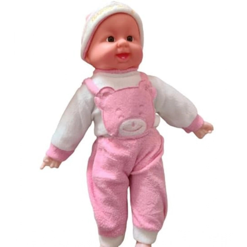Generic Plastic Happy Baby Laughing Musical Boy Doll With Touch Sensors - Sound Ideal Gift For Kids (Multicolor )