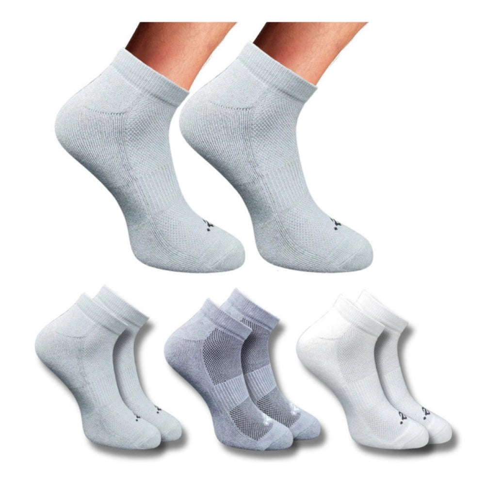 Generic 3_Pair Set Unisex Casual Cotton Printed Low Cut Socks (Multicolor)