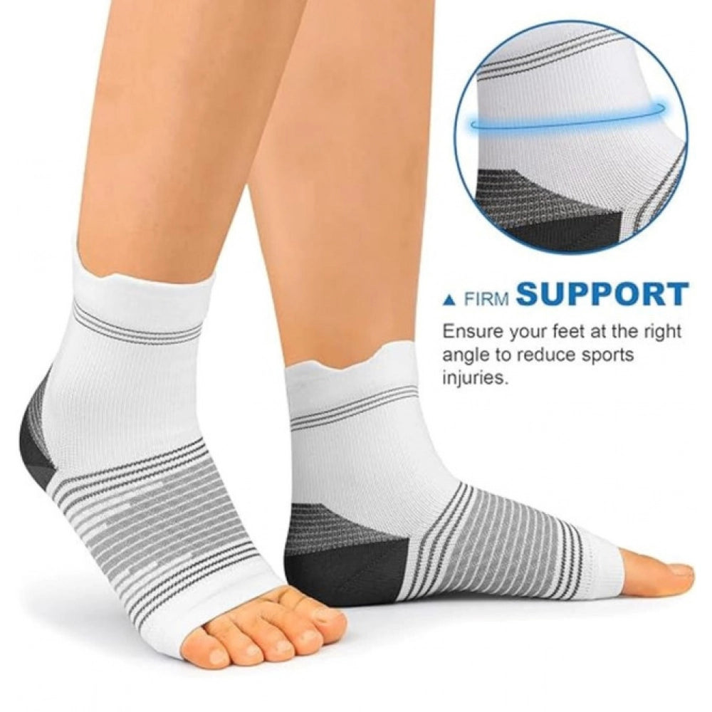 Generic 3_Pair Set Unisex Casual Cotton Printed Ankle Length Support Socks (Multicolor)