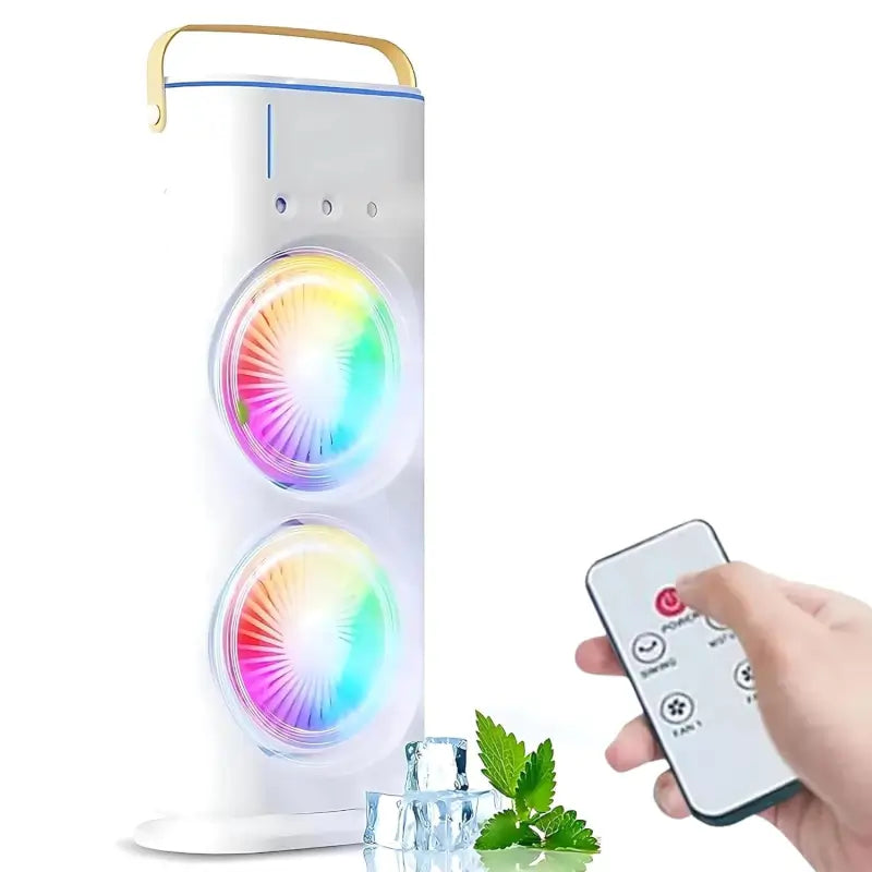 Double-Ended Spray Fan USB Rechargeable